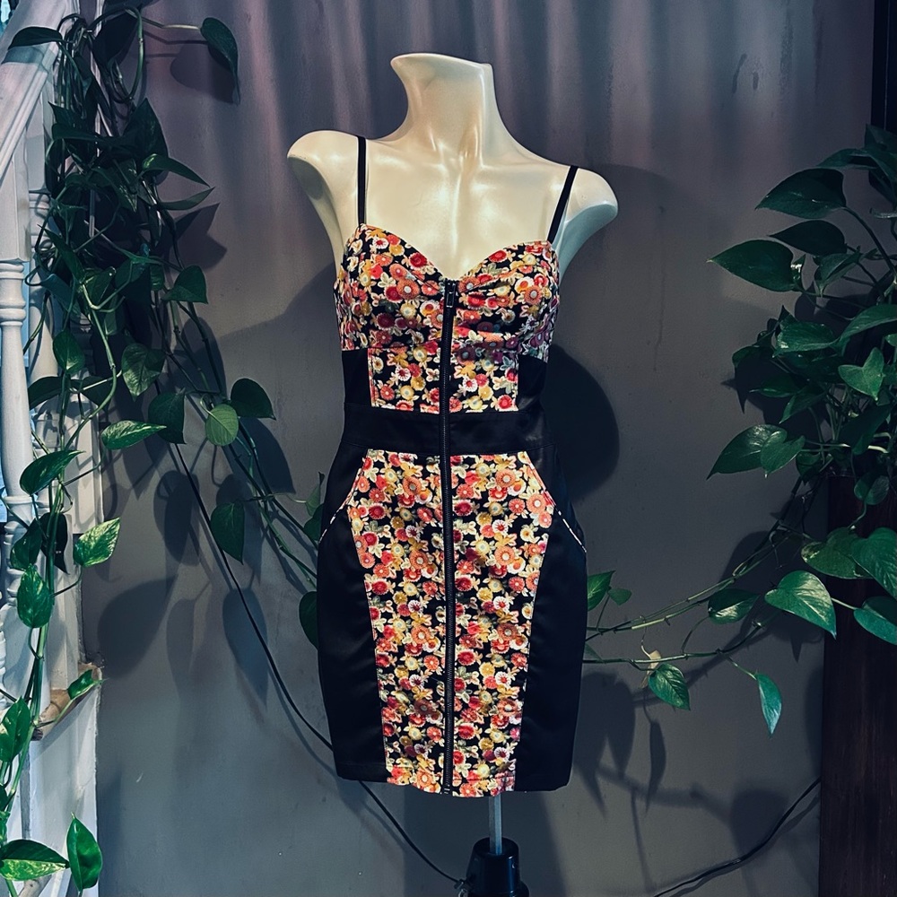 Vibrant Floral KOPA Mini-Dress